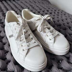 Guess Women's White Sneakers Size 10